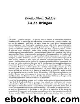 Perez Galdos, Benito by La de bringas