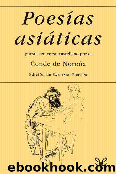 PoesÃ­as asiÃ¡ticas by Gaspar María de Nava Álvarez de Noroña