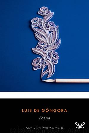 Poesía by Luis de Góngora y Argote