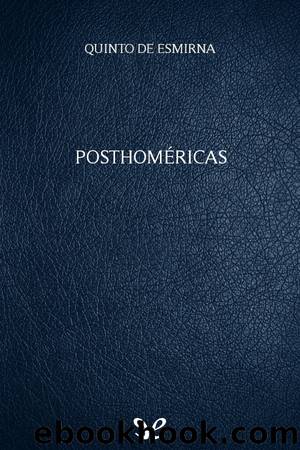 PosthomÃ©ricas by Quinto de Esmirna