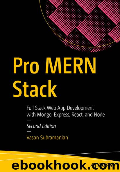 Pro MERN Stack by Vasan Subramanian