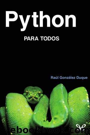 Python para todos by Raúl González Duque