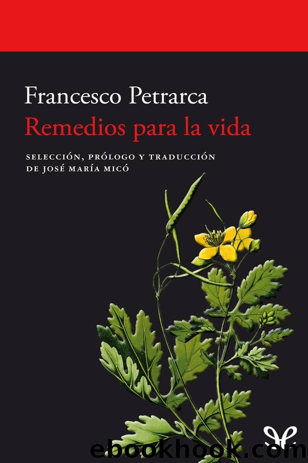 Remedios para la vida by Francesco Petrarca