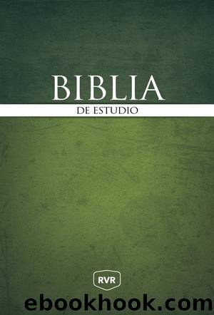 Santa Biblia de Estudio Reina Valera Revisada - RVR by HarperCollins Christian Publishing