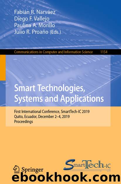 Smart Technologies, Systems and Applications by Unknown