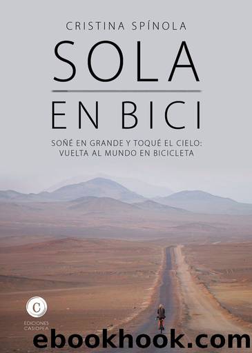 Sola en bici by Cristina Spinola