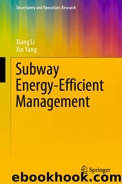 Subway Energy-Efficient Management by Xiang Li & Xin Yang
