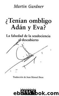 TenÃ­an ombligo Adan y Eva by Martin Gardner