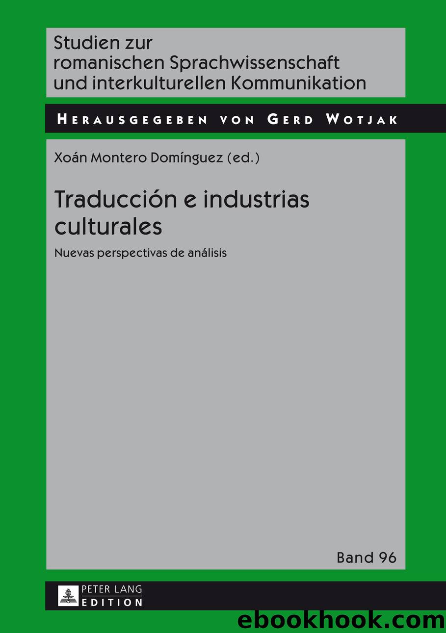 Traducción e industrias culturales by xoan montero dominguez