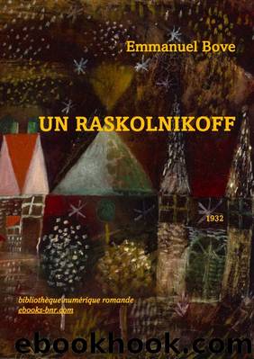 Un Raskolnikoff by Emmanuel Bove