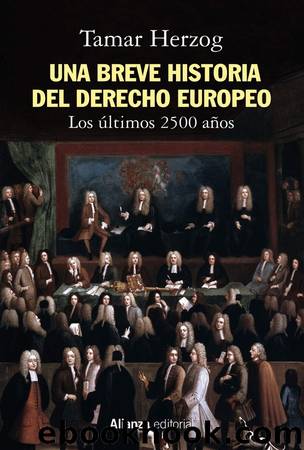 Una breve historia del derecho europeo by Tamar Herzog