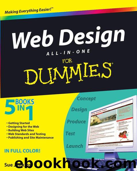 Web Design All-in-One For Dummies (For Dummies (Computers)) by Sue Jenkins
